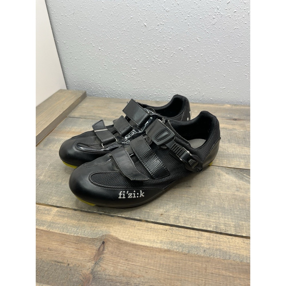 FIZIK  R5 UOMO Carbon Road Bike Mens‎ Cycling Shoes Size 9 US Black